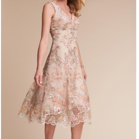 Anthropologie BHLDN | Eloizia Dress | 10 | NWOT - Picture 1 of 8